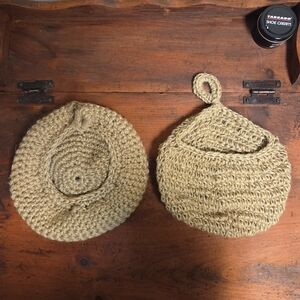 Handmade Crochet Beret and Bag Set